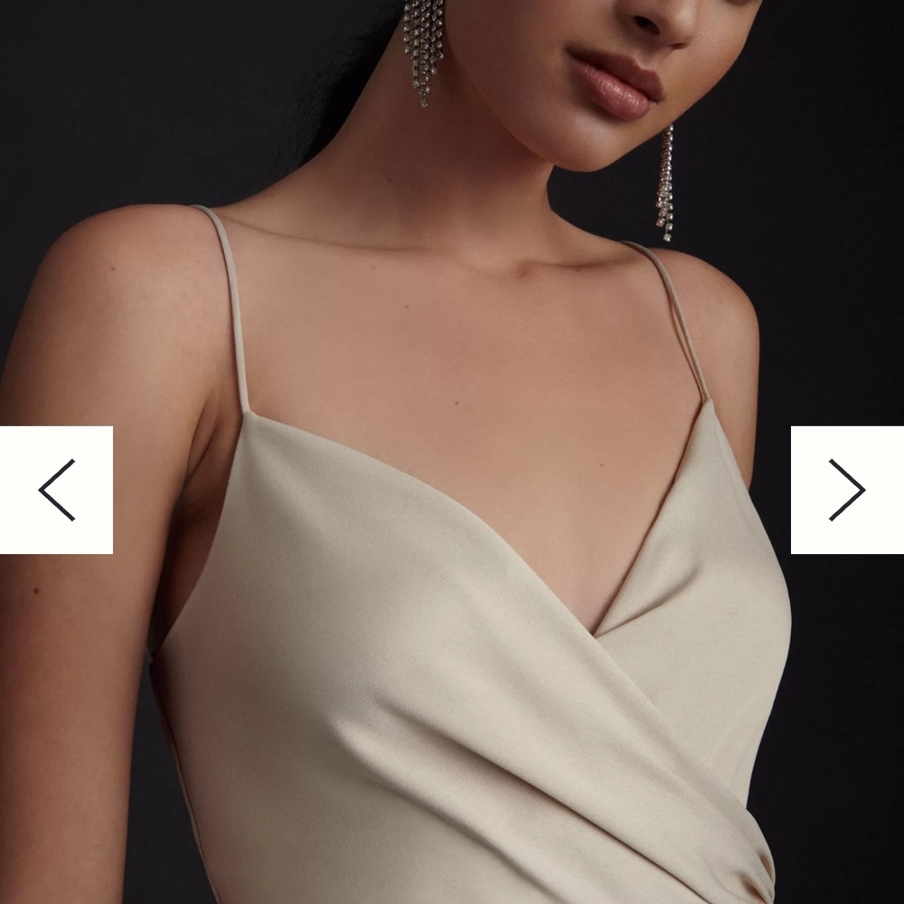 BHLDN Freya Satin Charmeuse Dress - Picture 2 of 3